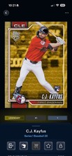 Topps Bunt '26 Series 1 Baseball 26 CJ Kayfus Legendary DIGITAL 1/1 RC