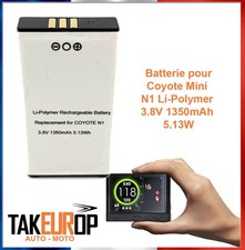 Batterie pour Coyote Mini neuve N1 Li-Polymer 3.8V 1350mAh 5.13W - coyotte gps