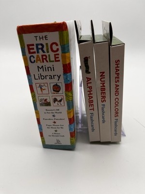 Eric Carle Flashcards- Alphabet- Numbers- Shapes & Colors PLUS Mini Book