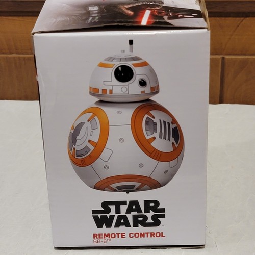 DISNEY STAR WARS Remote Control BB-8 Action Figure RC 49 MHz White ...