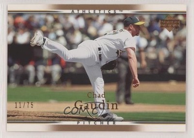 2007 Upper Deck Gold 11/75 Chad Gaudin #190 12bz
