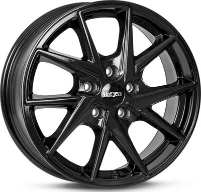4x Alufelgen OXXO CROW BLACK für Honda FR V BE1 BE3 16 Zoll Felgen
