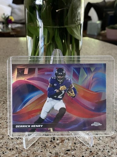 2025 Topps Chrome Derrick Henry Base (RAW)