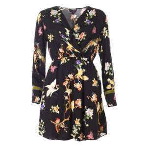 robe imprimée oiseaux