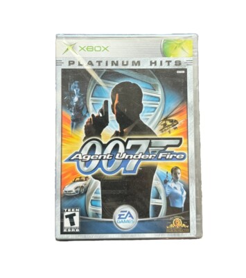 James Bond 007 Agent Under Fire 2002 XBOX Video Game BRAND NEW Factory Sealed