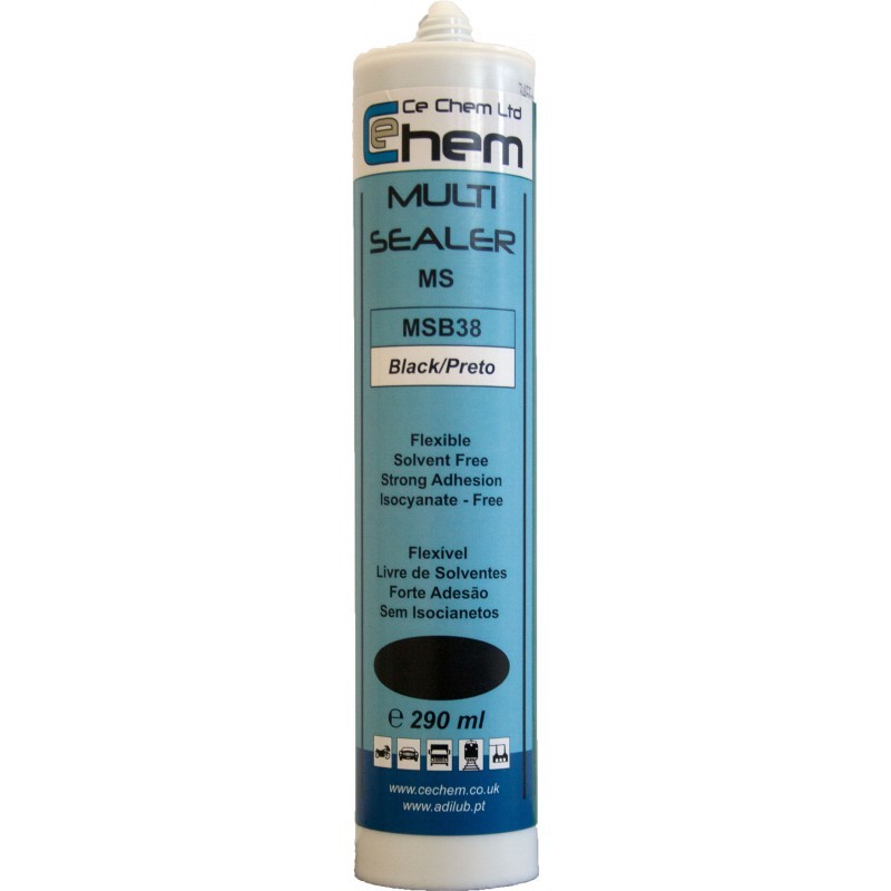 290ml Adhesive Seam Sealer Panel Bond Joint Professional CAR BODY ADHESIVE BLACK