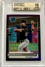2020 Donruss Optic #53 Dylan Cease PANDORA PURPLE /99 BGS 10 PRISTINE RC