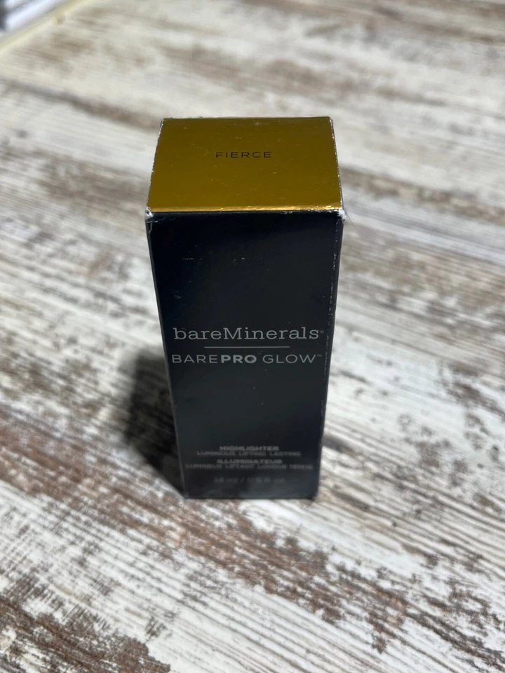 BARE MINERALS BARE PRO GLOW Highlighter Fierce  0.5Fl.oz./14ml New in Box - Image 2 of 3