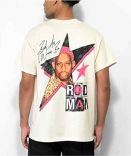 Rodman Apparel "Bad As I Wanna Be" Cream T-Shirt - Medium