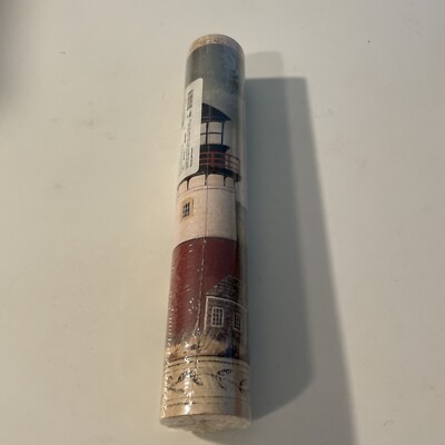 david carter brown imperial decorative wall border 5 Yards Lighthouse Scene