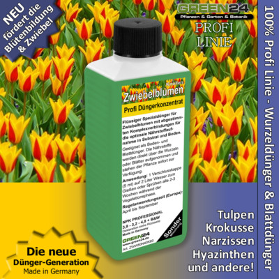 Blumenzwiebel Dnger NPK Flssigdnger fr Tulpen, Narzissen, Krokusse  Zwiebeln | eBay.de