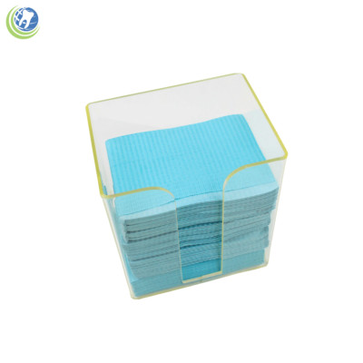 DENTAL MEDICAL VET CLINIC HOSPITAL LARGE DISPOSABLE BIB TOWEL DISPENSER HOLDER