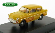 Oxford Diecast N105008 Ford Anglia Yellow Car N Gauge Model Railway Vehicle