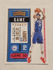 2020-21 Panini Contenders Game Ticket Bronze #64 Seth Curry