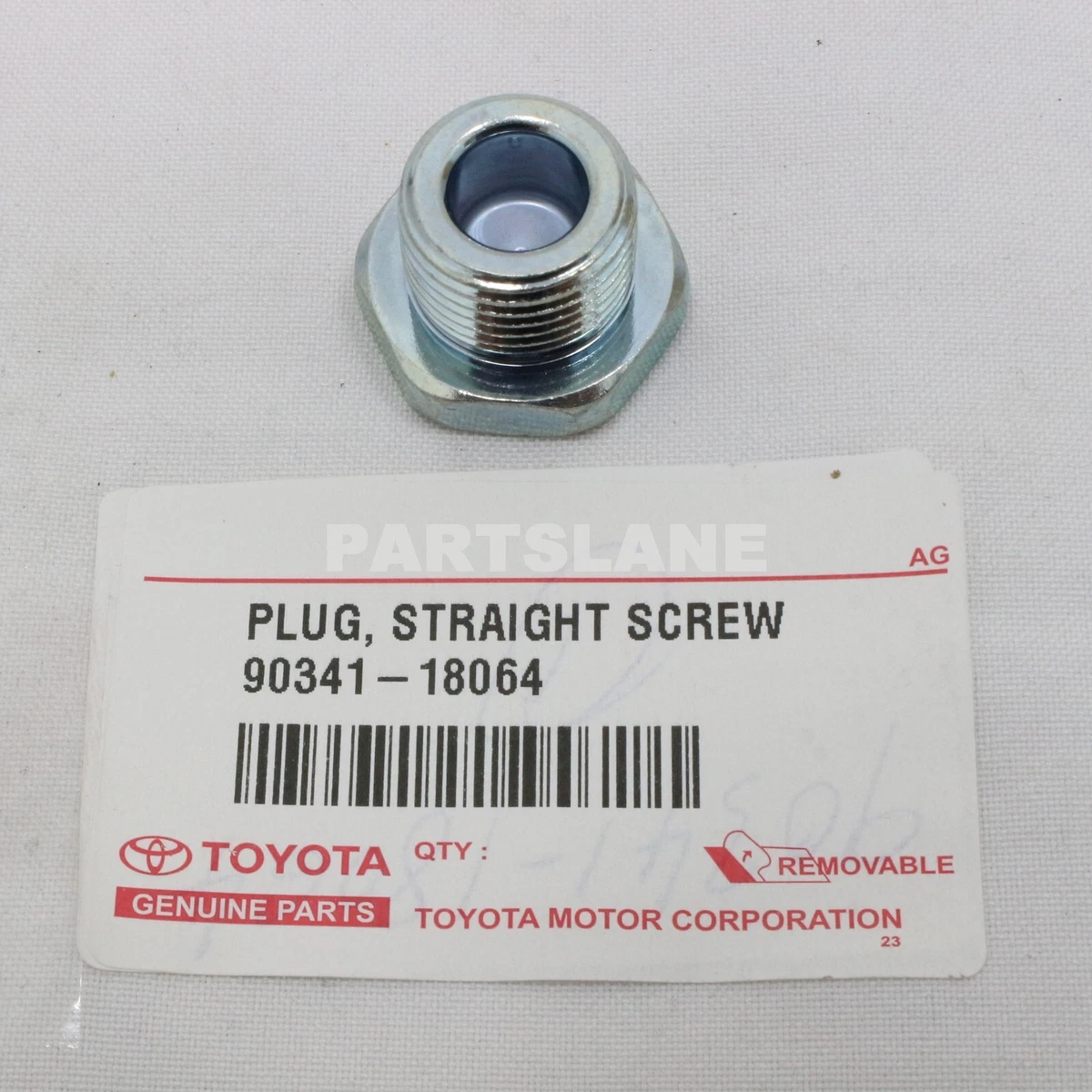 90341-18064 Toyota OEM Genuine PLUG, NO.2 (FOR TRANSAXLE CASE) | eBay 