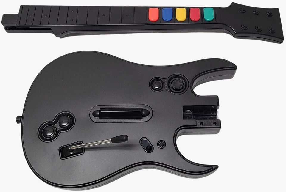 NEW PS3 Guitar Hero III 3 Game & 2x Rock Band Wireless Controller Bundle Set Kit - Image 4 of 4