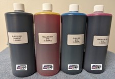 4 x COMPATIBLE UNIVERSAL INK FOR CANON MAXIFY G6020 / 6020 (C-Y-M-K) (4,000ML)