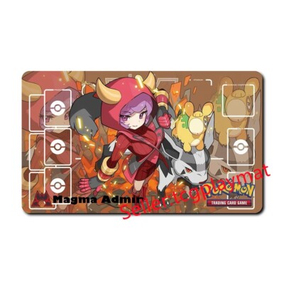 courtney pokemon card Team Magma Originally released August 13 Courtney Pokemon Playmat TCG Card