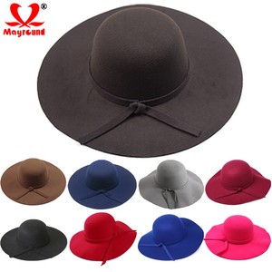 floppy felt fedora hat