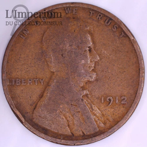 1912 Lincoln Wheat One Cent Good Details