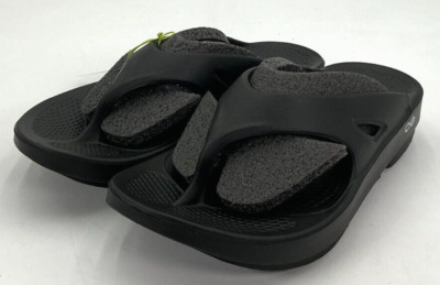 OOFOS OOriginal Women's Size 8 US Black Sandals NWT
