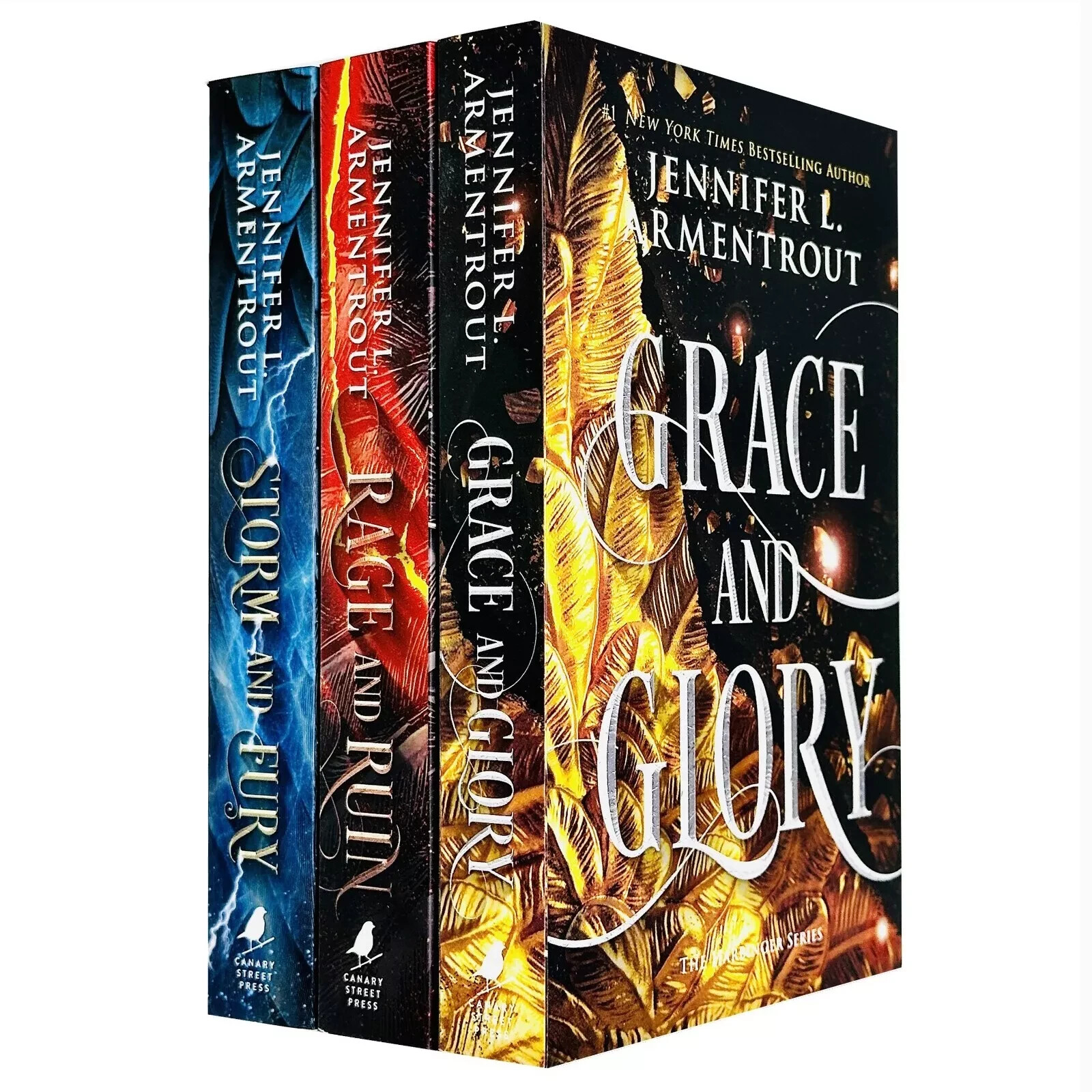 Harbinger Series 3 Books Collection Set by Jennifer L. Armentrout Storm and Fury
