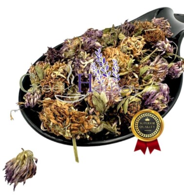 Red Clover Dried Flowers Loose Herbal Tea 20g - 1.9kg | Trifolium Pratense