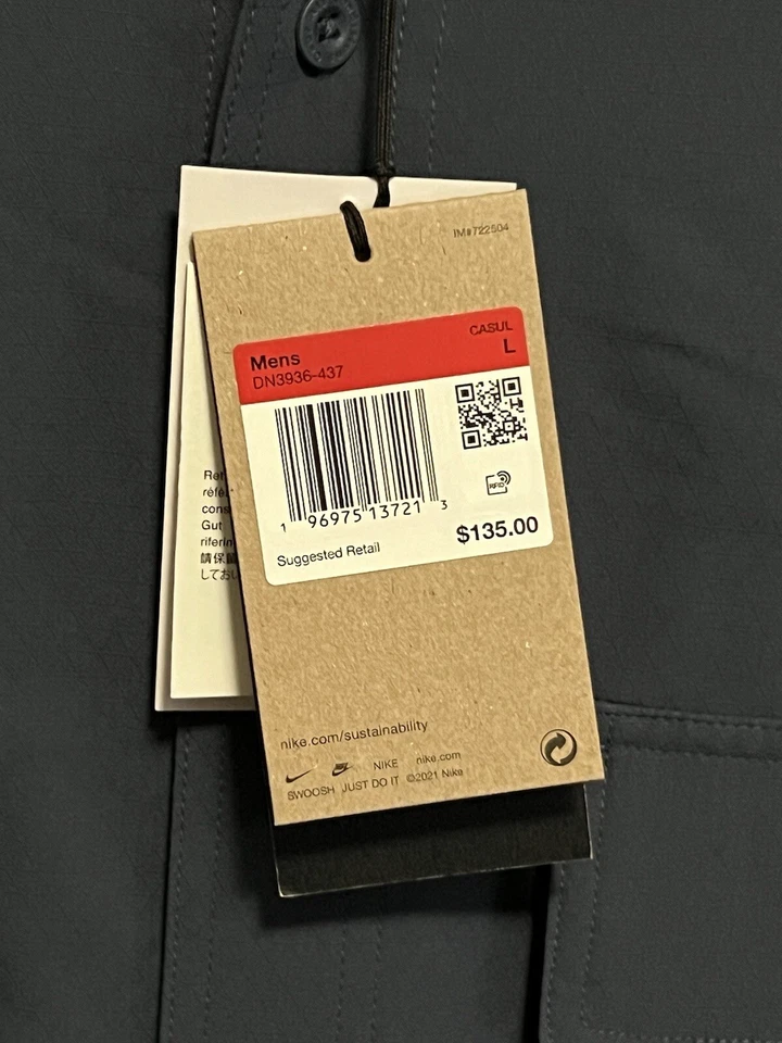 Nike ACG Devastation Trail Long Sleeve Shirt UV DriFit DN3936-437 Men’s L Large - Image 4 of 4