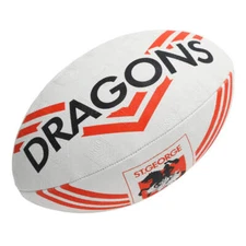Steeden NRL Supporter Ball Dragons Size 5