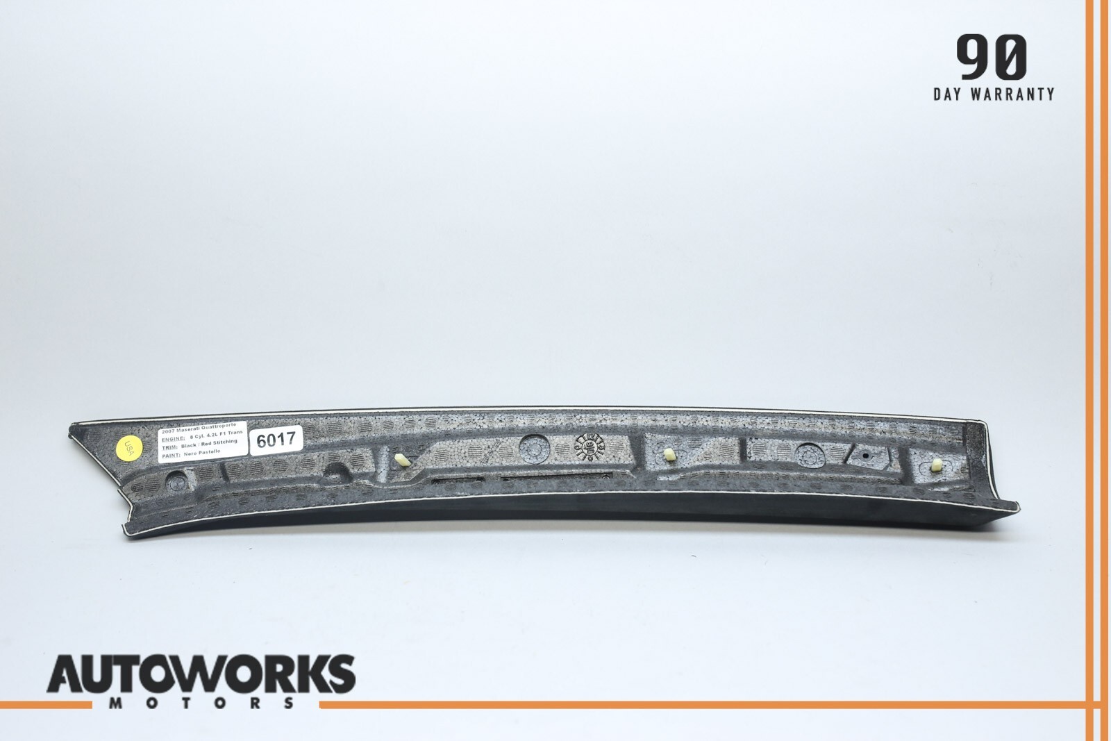 04-08 Maserati Quattroporte M139 Left Side A Pillar Inner Trim Cover Panel OEM
