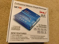 SkyRC iMAX B6AC V2 6Amp AC/DC LiPo NiMh Professional Balance Charger/Discharger