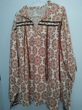 Native American Style Ribbon Shirt