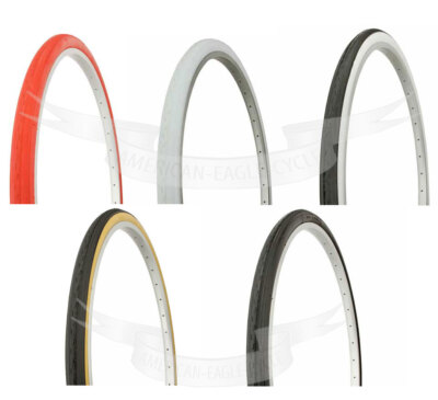 #ad ORIGINAL BICYCLE DURO TIRE 26quot; x 1 3 8quot; MTB ROAD CITY BIKES IN MANY COLORS. $51.28
