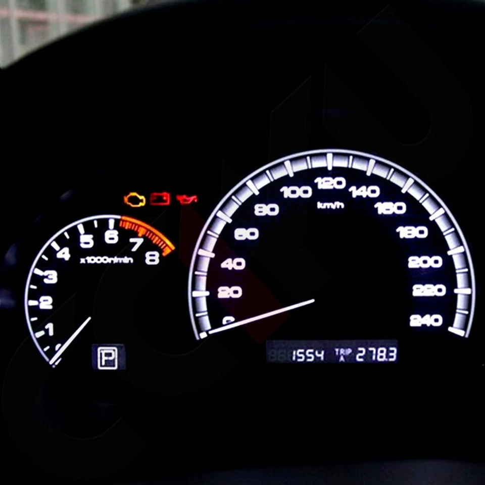 Kit de iluminación de instrumentos LED blanco para tablero para Jeep Cherokee XJ 1997-2001 Foto 4 de 4