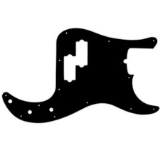 Pickguard Fender American Standard Precision P Bass solid black