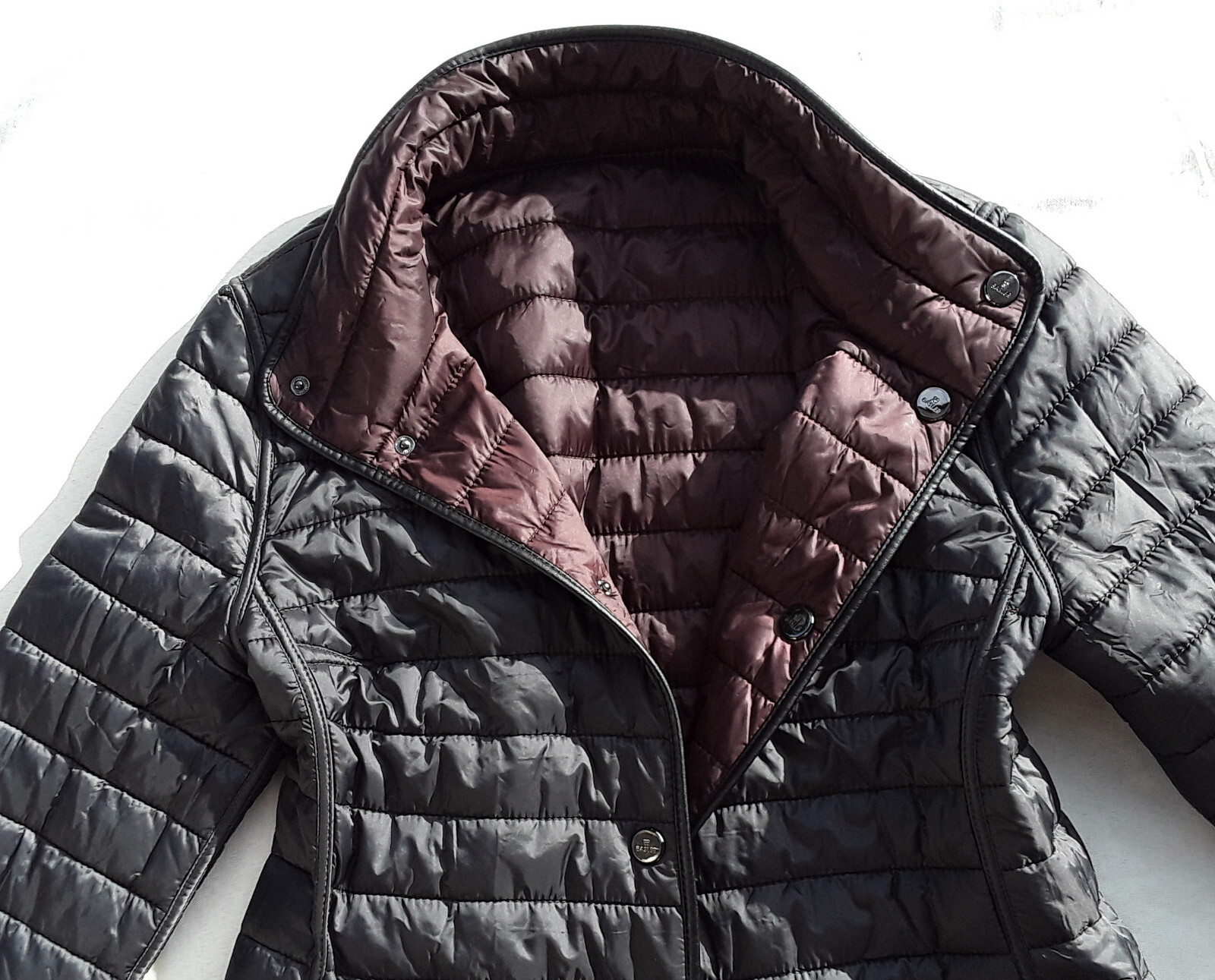 Basler Lightweight Reversible Quilted Coat 36 Jac… - image 6