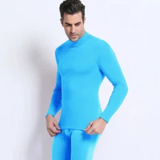 Thermal Underwear for Men Base Layer Set Ski Gear Long Johns for Motorcycle