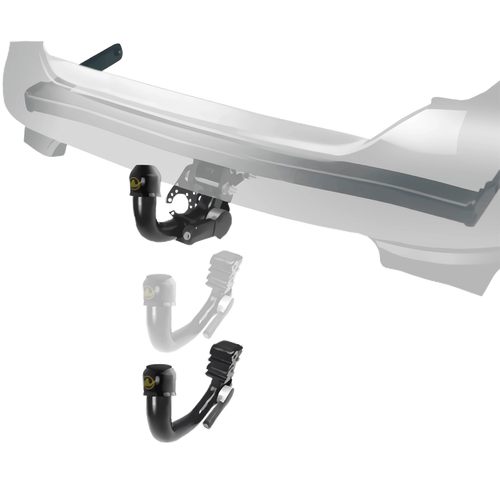 Für Kona OS (G.D.W.) Anhängerkupplung abnehmbar + E-Satz 13pol spezifisch neu - Bild 3 von 4