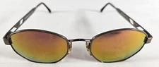 Emporio Armani Sunglasses Vintage Brown Bronze Hexagonal Reflective 035-S