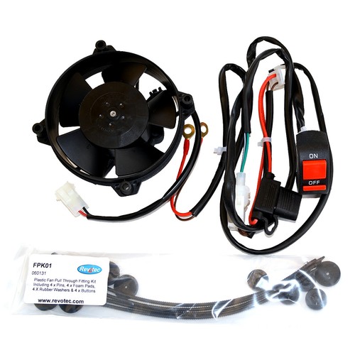 VENTILATEUR VENTILATEUR UNIVERSEL LOT 2+4 TEMPS AVEC INTERRUPTEUR POUR TOUS LES ENDUROS - Photo 2 sur 7