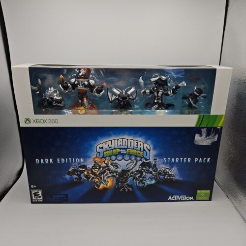 Skylanders Swap Force Dark Edition Starter Pack Xbox 360 BRAND NEW - Picture 1 of 13