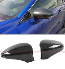 FOR 14-2020 LEXUS IS200t IS250 IS350 ADD-ON CARBON FIBER SIDE MIRROR COVER CAPS