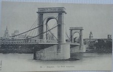 Avignon 84 CPA El Puente Suspendido Buen Estado