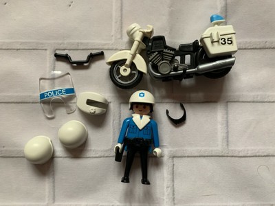 playmobil police motorbike