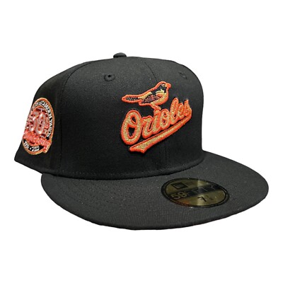 New Era Baltimore Orioles 59FIFTY Fitted Hat 30th Anniversary Side