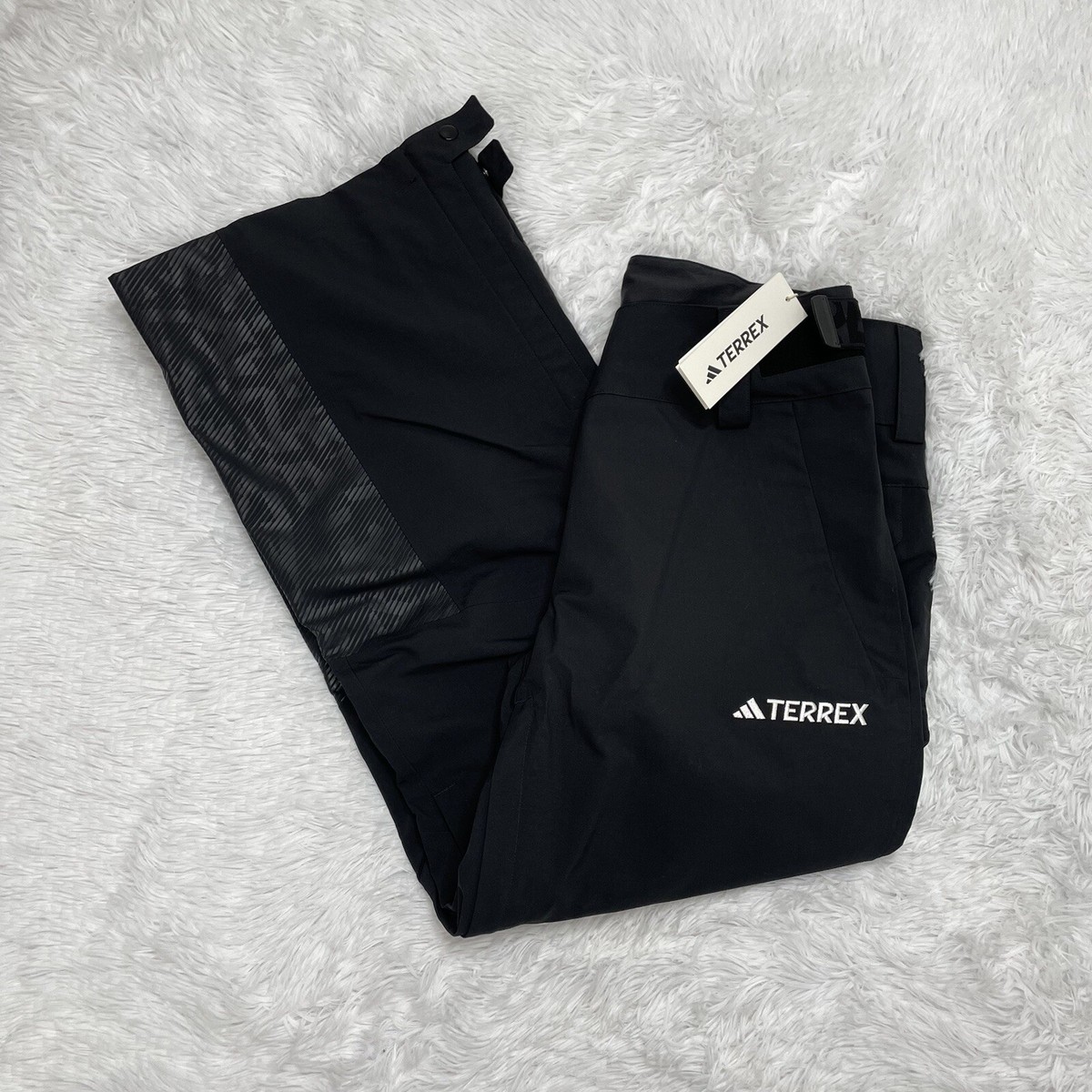 Adidas Terrex Techrock 3 Layer Nylon Snow Skiing Pants Adidas Terrex Techrock 3 Layer Nylon Snow Skiing Pants