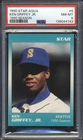 1990 Star Aqua Baseball KEN GRIFFEY JR. 1990 SEASON #6 PSA 8 MARINERS NM-MT HOF
