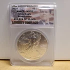 2025 American Silver Eagle 40th Anniversary Privy ANACS MS70 Liberty Coin Act