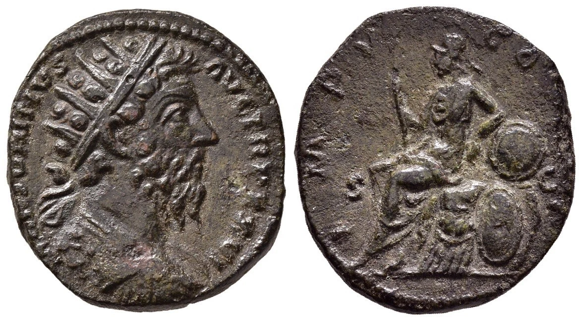 TKC027 クラウディウスのデュポンディウス Dupondius Marcus Aurelius Roman Imperial Coins (27 BC-476 AD) for