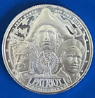 2019 World War II Patriot/ Awakening The Giant ~1 Troy oz .999 Fine Silver Round